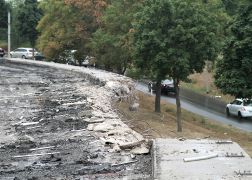 Abriss Bruecke In Jena Lobeda 0006